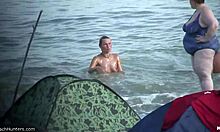 Check out this tanned blonde flaunting her perky ass! 😍