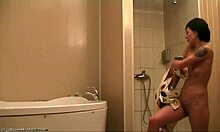 Look At That Seductive Brunette With Athletic Body And Erotic Tattoo