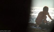 Spy Cam Captures Stunning Amateur Nudist Babe Stripping