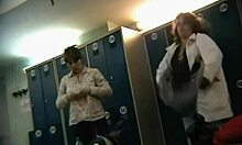 I caught some milfs naked in the changing room on hidden cam.