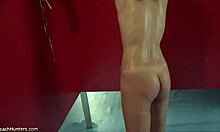 ohh man, tempting young blonde got such a sexy bod in shower