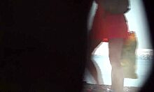 Spy Cam Captures Stunning Amateur Nudist Babe Stripping