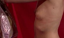 Marvelous Body of Teen Babe Feels Hot Water Drops