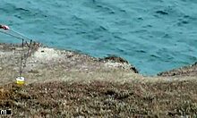 Why is my leggy girlfriend walking naked? spy cam catches her skinny body