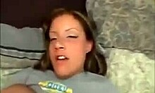 Pink Panties Seductress Slides Them Aside for POV Missionary Fuck