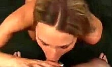 Stacked Blonde Teen 18+ Drops To Knees For Deepthroat Blowjob