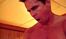 pink panties brunette with wavy hair gets doggy style drilled on camera, but is it hardcore?