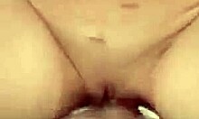 Brown-Haired Teen Emotionally Sucking Meaty Cock Before Riding in Bedroom POV
