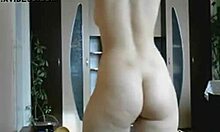 Brown-Eyed Teen Strips Naked on Camera