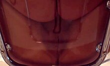 Round Booty Brunette Camgirl Gets SPANKED By Her BDSM-Loving GF