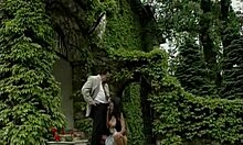 Dark-Haired Asian Chick Dressed In Black Ends Up Fucking Some Wealthy Stud