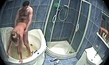 Blond-haired beauty enjoys a relaxing session with her boyfriend in a hot tub.