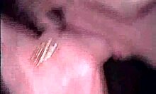 old-school video of hot blonde gf getting shared in group fuck?