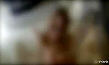 Blond-Haired Hottie Penetrated On Camera Vs Off