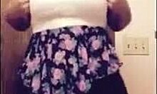 massive ass bbw shows her chunky backside