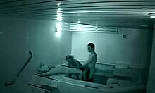 Sauna sex with two hung guys, girlfriend craves both! 😈