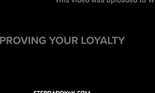 Naughty Teen Takes Care Of Stepdaddy!