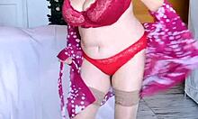 MARIAOLD NEEDS YOUR COCK! She shows what she'll do to you with her big tits and holes using dildo.