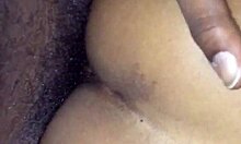 Teen ebony enjoys black dick POV action 😍
