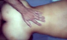 XXL Babe Seduces in Car