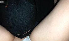 Teen 18+ gets fingering and cunnilingus in car POV