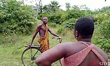 okonkwo took the village slay queen for a ride on his bicycle. ended up banging her fat ass outdoors.