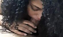 damn, does she suck it good? yeah, she's an expert at blowjobs