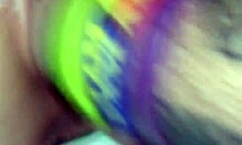 i fuck this blonde teen's pussy hard