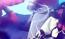 Heteros shave their asses for fun and get horny fucking in close-up.