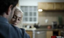 petite blonde submits to math tutor