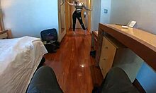 russian misha maver sucks monster cock