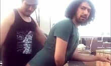 Mexican Gay Amateur Slippery On Rooftop In Raw Action