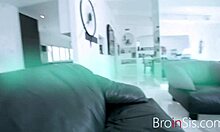 nadya seduces her stepbrother with a steamy striptease to prove her skills.