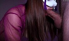 Cat-Girl Makes Mess In Room, Gets Face Fucked And Anal In Doggystyle