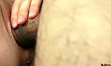 Boyfriend drills her tight 18+ hole with big brown cock