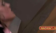 Lovely Doll In Black Nylons Fucked Cowgirl