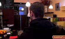 yo, check this hottie in stockings working her pussy in heels! 😍