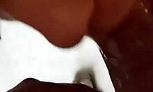 Naughty young babe gets face-fucked and swallows on camera