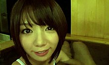 Playful Japanese DOLL BLOWS Hard Boner with Skill