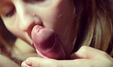 feeling the emotion in this incredible bj with blond amateur