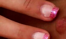 Brunette Poses Naked On Floor, Showcasing Long Legs And Beautiful Body Intensely