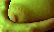 Blonde Teases with Pink Pussy on Sofa