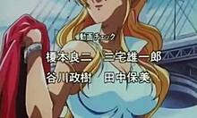 Watch these hentai lesbians scissor fuck in a passionate scene