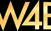 Pigtailed blonde teen posing on all fours in the backyard 😊