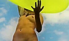 i'm this pasty teen 18+ blonde, showing my shaved pussy and ass in the field, masturbating all alone with my perfect body