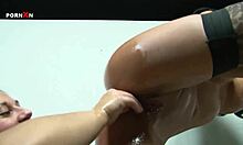 Thick Lesbian Girlfriends Share Extreme Fisting Session With Facial