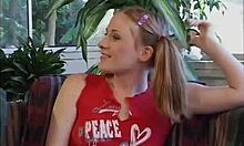 Pigtailed Teen 18+Ager Allison Whyte Rides a Fat Cock in Missionary and Doggy