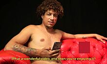 Tasty Man Sucks Monster Cock with Delight