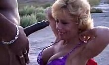 Busty Blonde Sammie Sparks Devours a Massive BBC in Outdoor Action