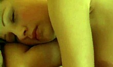 Why is Amy Ried showing her trimmed cunt in the bedroom?